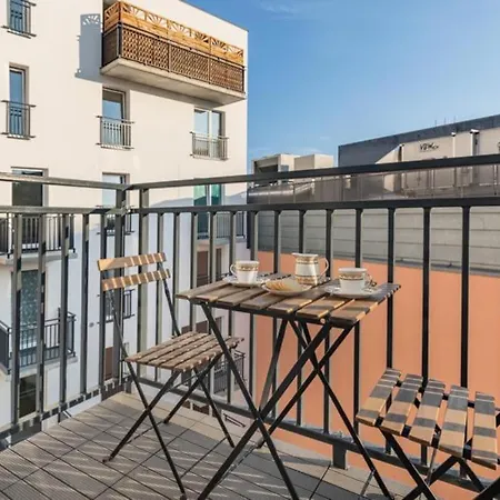 Apartment Modern Riverside With Free Parking Space Stettin