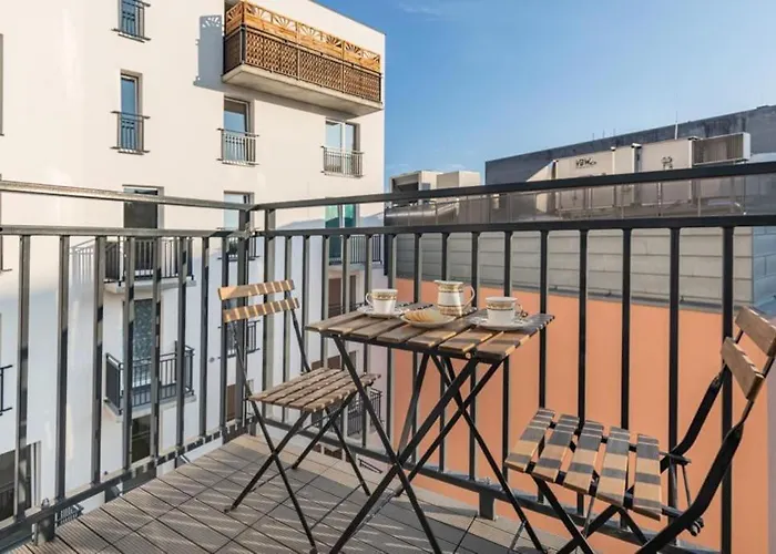 Apartment Modern Riverside With Free Parking Space Stettin